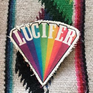 Backbite LUCIFER patch . rare.